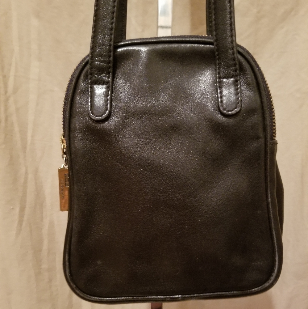 Leather mini bag